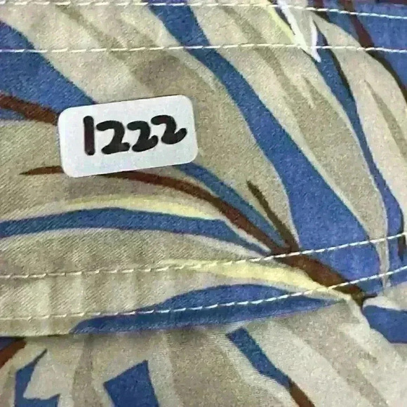 Chaps Mens Floral Board Shorts Multicolor Sz 42x9 Polyester Swim Trunks Hawaiian - Picture 13 of 13